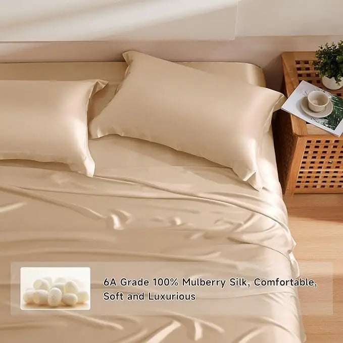 Mulberry Silk Sheet Set valittu