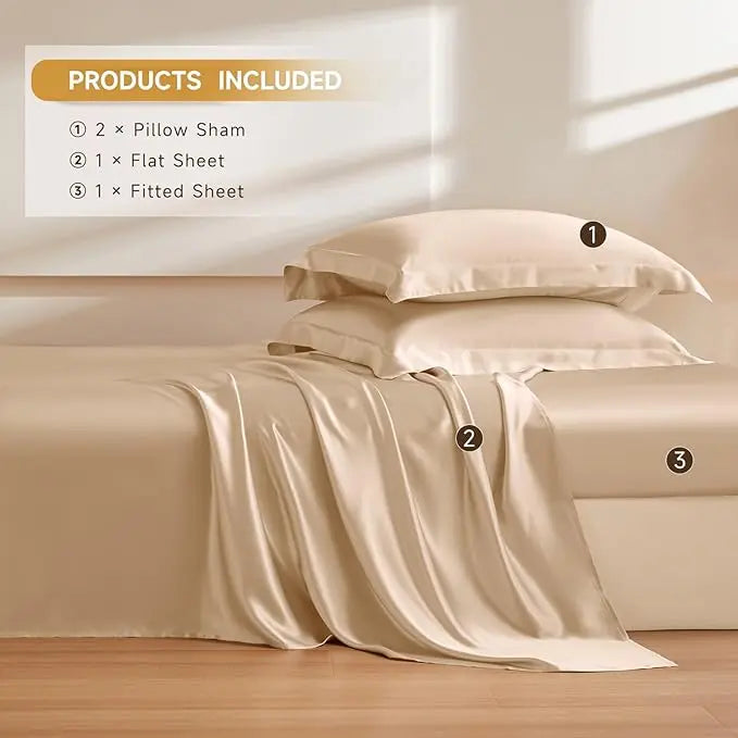 Mulberry Silk Sheet Set valittu