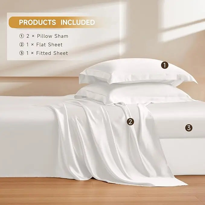 Mulberry Silk Sheet Set valittu